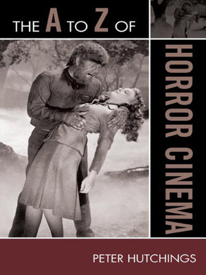 cover image of The a to Z of Horror Cinema
